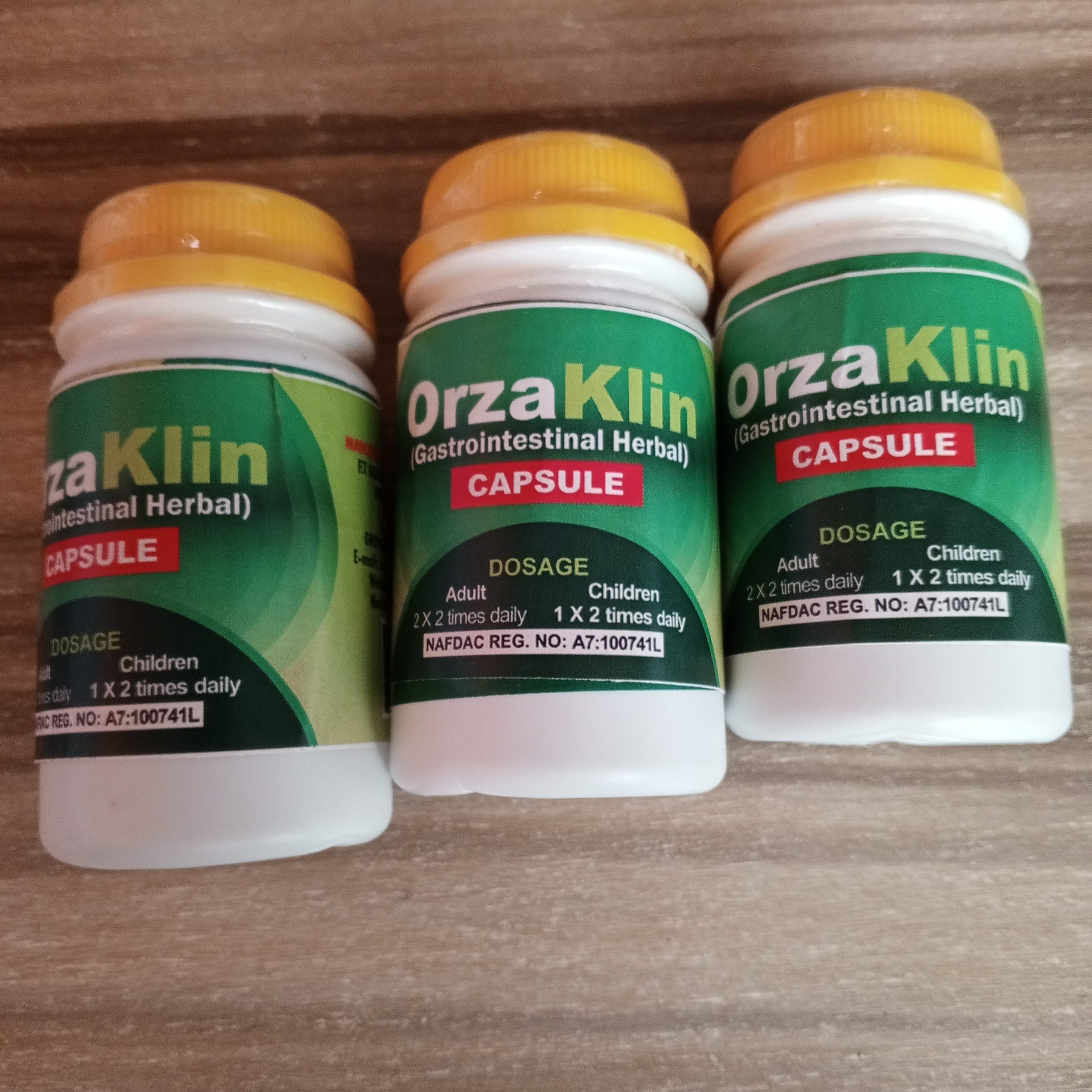 3 orzaklin capsules